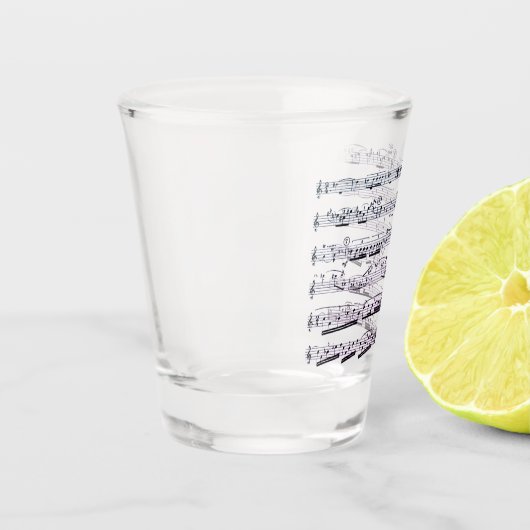 Verre A Shot Porte-relire d'Obos/verre de grenaille (Gauche)