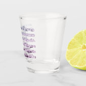 Verre A Shot Porte-relire d'Obos/verre de grenaille (Droite)