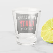Verre A Shot Porteur de fourrure coupable (Dos)