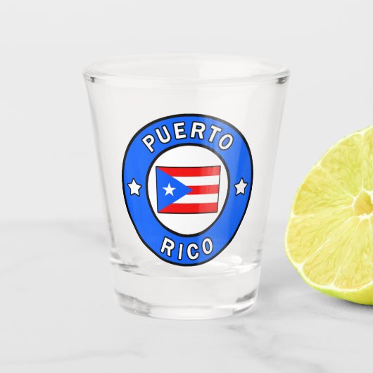 Verre A Shot Porto Rico (Devant)