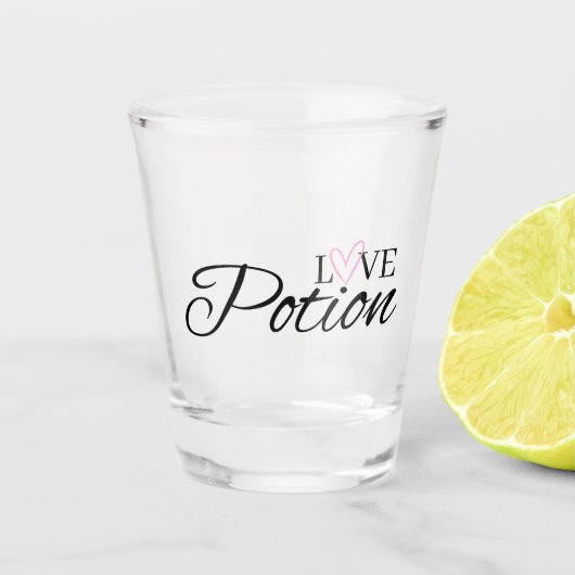 Verre A Shot Potion d'amour (Devant)
