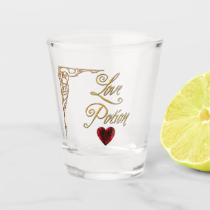 Verre A Shot Potion d'amour de Goth Whimsical