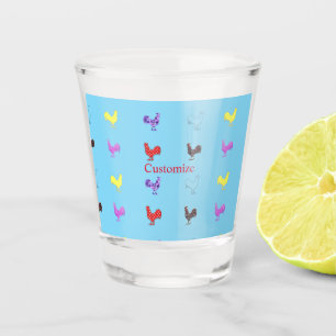 Verre A Shot Poules de poulet Thunder_Cove