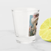Verre A Shot Poupée Vintage bleue, (Gauche)