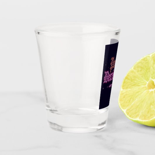 Verre A Shot Pour Decisions Neon Bar Edition Shot Glass (Gauche)