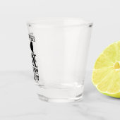 Verre à shot pour la demande en mariage drôle du t (Droite)