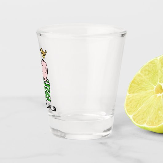 Verre A Shot Pour le Birdwatcher ou l'ornithologue. (Droite)