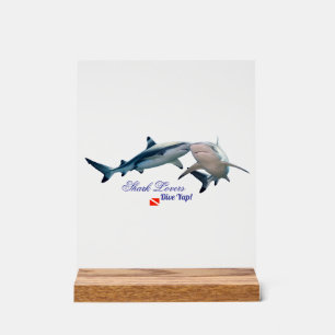 Verre à shot pour les amoureux des requins mignons