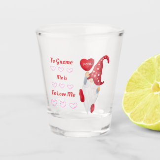 Verre A Shot Pour me connaître, c'est m'aimer sur un