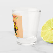 Verre A Shot Pourcentage mexicain (Droite)