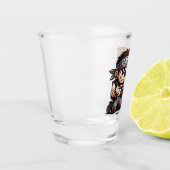 Verre A Shot Pourquoi le rhum est-il parti ? (Gauche)