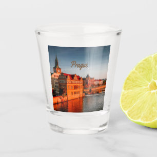Verre A Shot Prague, capitale de la République tchèque