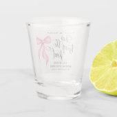 Verre A Shot Prenez un Shot Elle Noue le Nœud Enterrement de Vi (Dos)