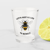 Verre A Shot Préparons-nous à battre (Devant)