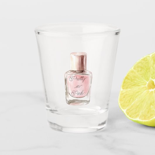 Verre A Shot Pretty in Pink Nail Polish (Devant)