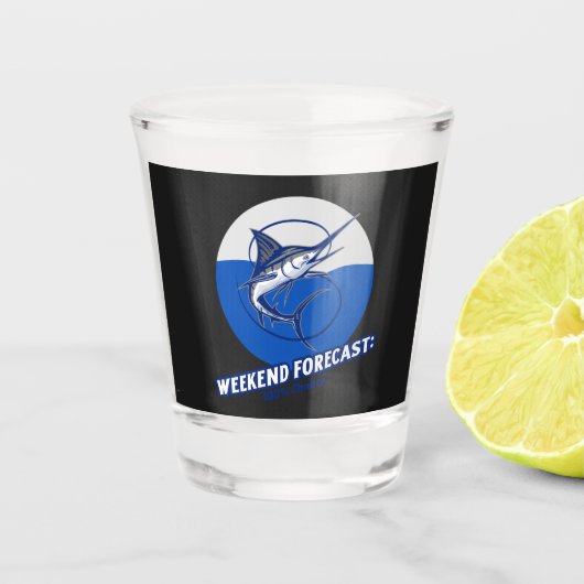 Verre A Shot Prévisions de week-end  100% de chances  (Devant)