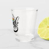 Verre A Shot Pride Script Heart (Droite)
