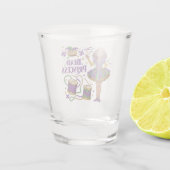 Verre A Shot Princesse de Perles - Mardi Gras (Dos)