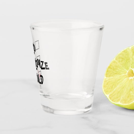 Verre A Shot Pro Bronze Gold (Droite)