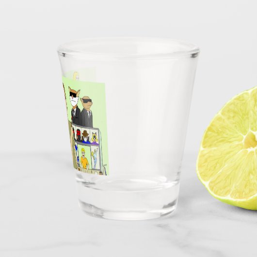 Verre A Shot profile (Droite)