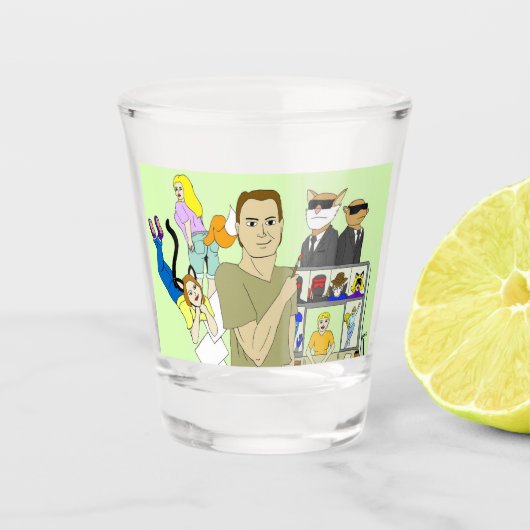 Verre A Shot profile (Devant)