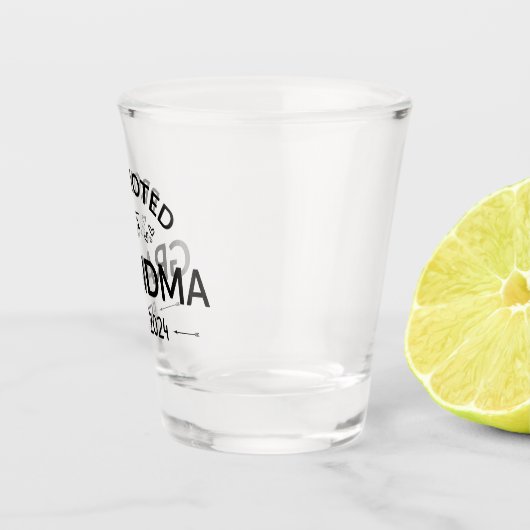 Verre A Shot Promu À Grand-Mère Est. 2024 II (Droite)