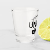 Verre A Shot Promu À Oncle Est. 2022 II (Gauche)