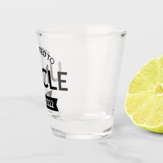 Verre A Shot Promu À Oncle Est. 2022 II (Droite)