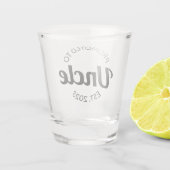 Verre A Shot Promu À Oncle Est. 2023 I (Dos)