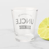 Verre A Shot Promu À Oncle Est. 2023 II (Dos)