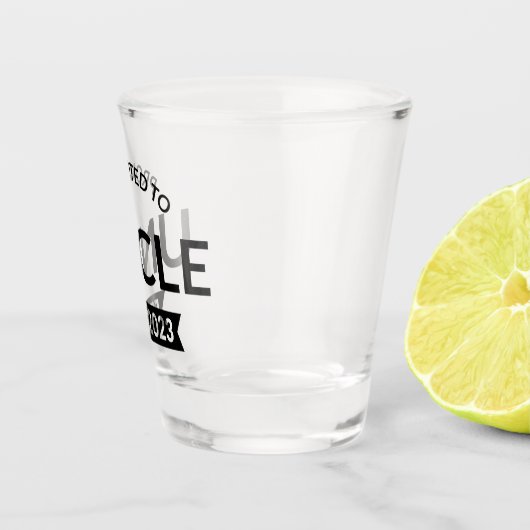 Verre A Shot Promu À Oncle Est. 2023 II (Droite)