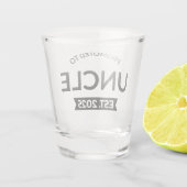 Verre A Shot Promu À Oncle Est. 2025 II (Dos)