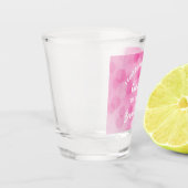 Verre A Shot Proposition de la servante d'accueil Bubly Sparkly (Gauche)