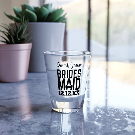 Verre A Shot Proposition du mariage Bridesmaid Favoriser