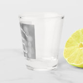 Verre A Shot Proposition Groomsman Bubly Sparkly Silver (Droite)
