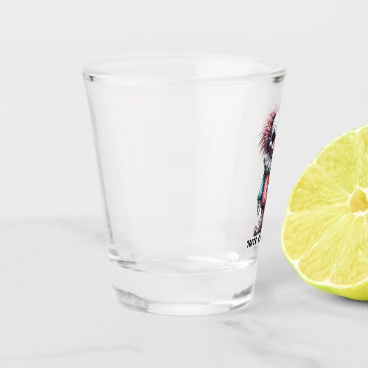 Verre A Shot Psycho Clown - Trick ou Trick Personnaliser (Gauche)
