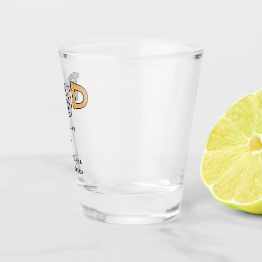 Verre A Shot Psychologue PsyD sur mesure (Droite)