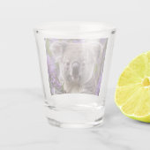 Verre A Shot Purple Jacaranda Koala Ours, (Dos)