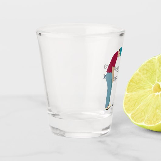 Verre A Shot Putage de golfeurs  (Gauche)