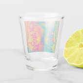Verre A Shot PYTHON - moderne fractale décorative - (Dos)