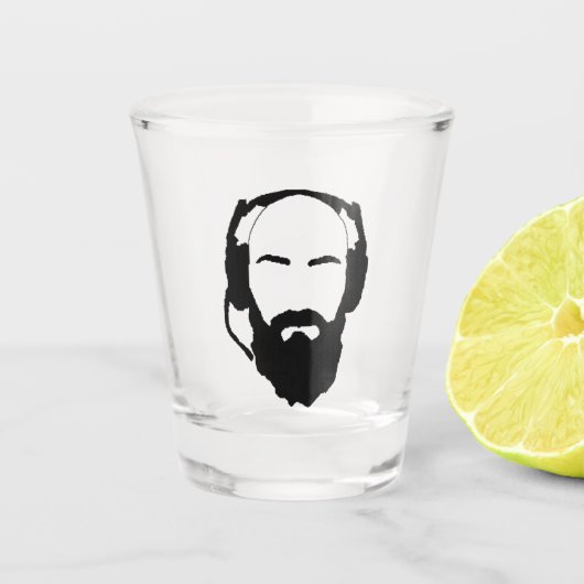 Verre A Shot Quatre cavaliers - KV (Devant)