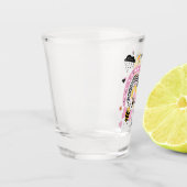 Verre A Shot Queen Bees Best Friends Forever Cute (Gauche)