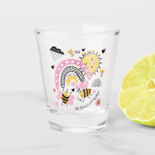 Verre A Shot Queen Bees Best Friends Forever Cute
