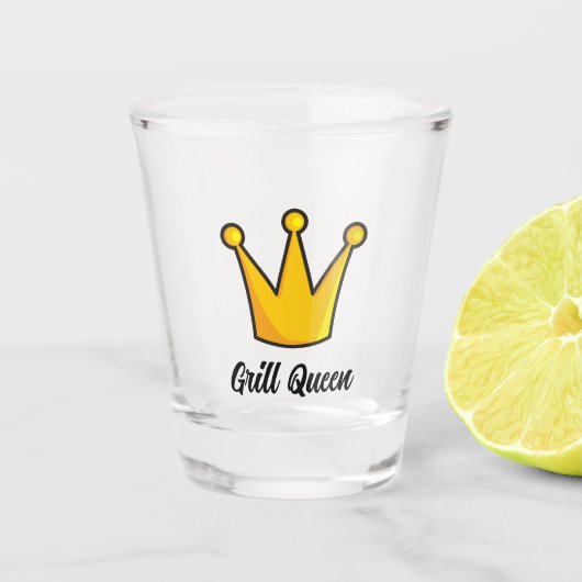 Verre A Shot Queen Grill (Devant)