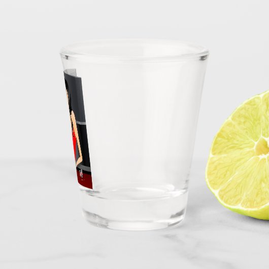 Verre A Shot Queen of the Game - Casino Las Vegas (Droite)