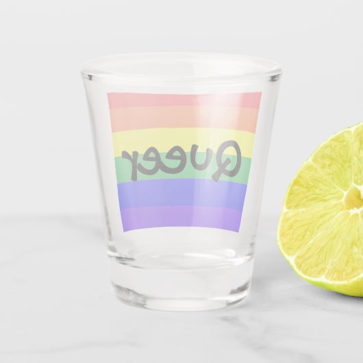 Verre A Shot Queer (Dos)