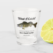 Verre A Shot Quel est un Mariage de Walleye de pêche à la pêche (Devant)
