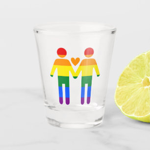 Verre A Shot Rainbow Men