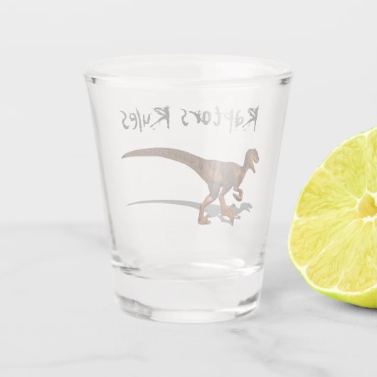 Verre A Shot Raptor 1 3D (Dos)