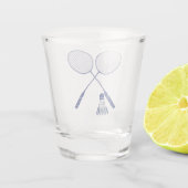 Verre A Shot Raquettes de badminton minimes Shuttlecock Birdie  (Dos)